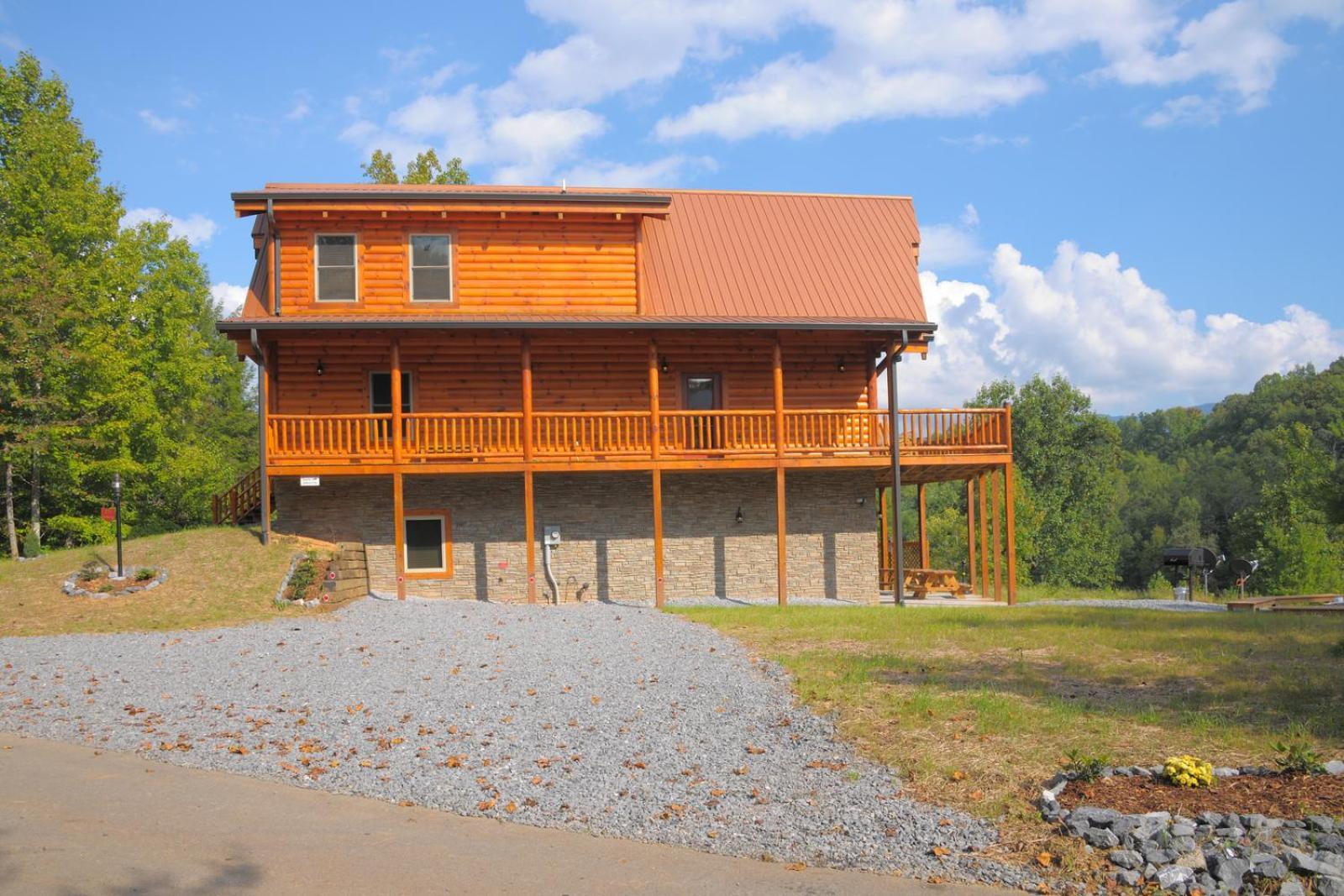 Ridge View Lodge Nature And Mountain View - Hot Tub - Firepit - Yard - Games Gatlinburg Exterior foto